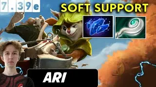 Ari Hoodwink Soft Support - Dota 2 Patch 7.39e Pro Player Full Gameplay