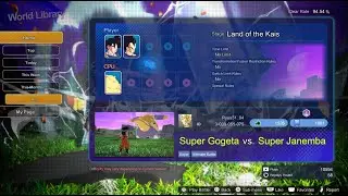 DRAGON BALL: Sparking! ZERO Custom Battle, World Library, Super Gogeta vs. Super Janemba