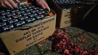 2x Turbo Display Box - 100 Shots - Magnum Vuurwerk