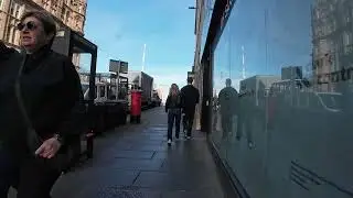 Edinburgh Waverley to St Andrews Square 4k (DJI Osmo Action 4)