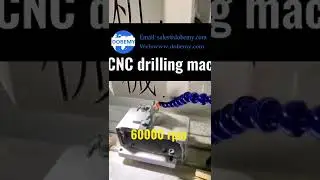 High precision 60000 rpm auto cnc drilling and tapping machine.