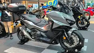 НОВЫЙ HONDA FORZA 750 СЕРОГО ЦВЕТА. РЕАЛЬНЫЙ ОБЗОР.
