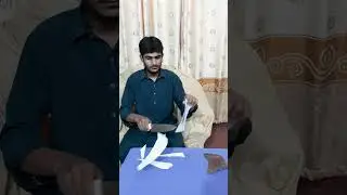 Knife sharpness testing on paper #veryhighsharpknife #trending #viral #short