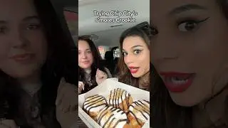 Trying chip s&rsquo;mores crookie #chipcity #crookie #smores #cookieshop #cookiereview #phillyfood