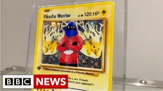 Rare Pokemon card comes to London Museum | BBC News