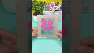 ✨Creative Art Craft with Yarn #shorts #creative #art