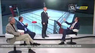 L'EMENDAMENTO DI RICCARDI BOCCIATO DA FRATELLI D'ITALIA: LA DISCUSSIONE A RING | 16/01/2026