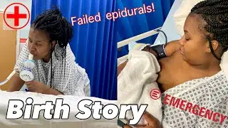 MY TRAUMATIC LABOUR AND BIRTH STORY 2022 | Emergency Hospital Delivery