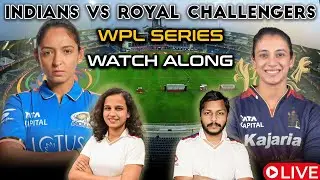 [VERTICAL]MI vs RCB WPL Watch Along LIVE | Mumbai Indians vs Royal Challengers Women