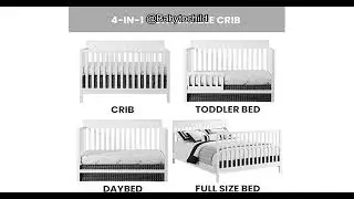Oxford Baby Logan 4-in-1 Convertible Crib Review: Safe, Stylish, and Built to Last.