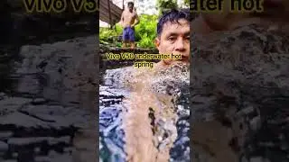 Still working in hot spring #mototravel #travel #nature #motovlog #solotravel