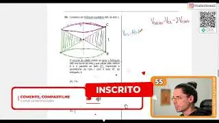 [UFRGS 2022] 55 - Considere um triângulo equilátero ABC de lado 1. O volume do sólido