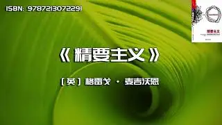 《精要主义》更少,但更好