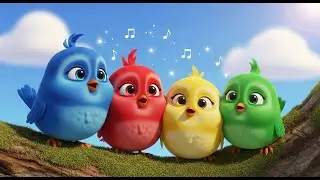 Colorful Birds in the Tree 🐦🌳 | Learn Colors for Kids | Fun Preschool Learning