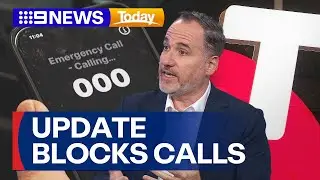 Telstra investigating glitch blocking phones from connecting to the network | 9 News Australia