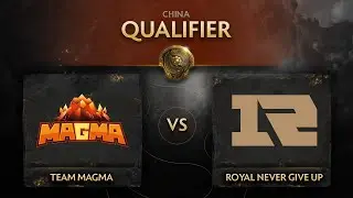 MagMa vs RNG Game 3 - TI10 CN Qualifiers: Lower Bracket R4 w/ Black^ & Bkop