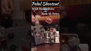 Marshall style shootout | MXR Dookie Drive vs Xotic SL Drive low gain w/ Telecaster #mxr #xotic