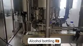 How bottled liquor (waragi) production is processed (factory) Uganda whisky #bottlingmachine