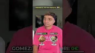 Creando el Helado Perfecto vs Gomeznawer🍦😋 ¿Qué HELADO prefieres? #shorts #humor