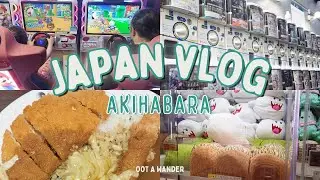 First day in Japan! We visit Akihabara for arcades, gachas, Coco curry and more!