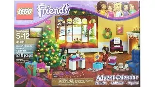 Lego Friends Advent Calendar 2016 Unboxing Toy Review