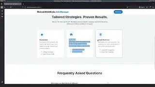 How I Built a Landing Page to Get Clients for My Digital Marketing Services via Google Ads
