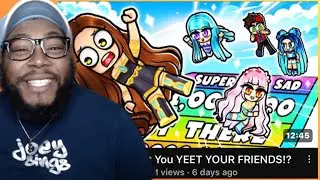 ItsFunneh - Roblox But You YEET YOUR FRIENDS!? | Joey Sings Reacts