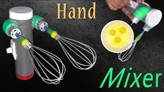 How To Make (DIY) Electric Hand Mixer at Home | Mini Mixer at Home | Hand Mixer