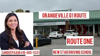 G2 route 1 Orangeville in Punjabi//driving school in Brampton// To support the Channel subscribe