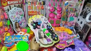 Hello kitty satisfying with unboxing & Review Miniature Kitchen Set Toy Cooking Video ASMR Videos🌈