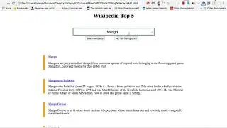 Playing with Wikipedia APIs