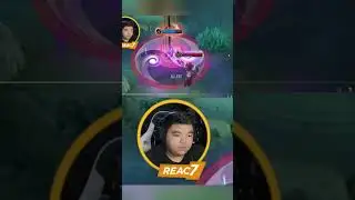 R7 reaction gj exe ngakak😂#MLBBCORE