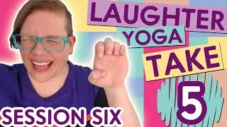 Take 5 Laughter Challenge: Session 6 / 5 Brain Gym Exercises in 5 MIN / Laughter Yoga Together