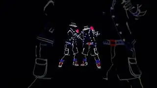 Light, Motion, and Magic  Spectacle of Animated Dance#trending #dance #kpop #beats #music #animation