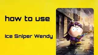 How to use Ice Sniper wendy [eng]