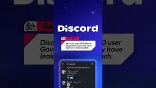 Discord data leak may include 70k Gov ID&rsquo;s #discord #gaming #gamingnews #gamer #shorts #gamingshorts