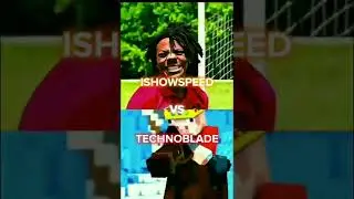 IShowSpeed VS Technoblade (Comparison Edit) #ishowspeed #technobladeneverdies #shorts