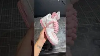 Pink Dream &mdash; кроссовки Nike Air Force 1 на заказ 👟 Ссылка в био! #шорты