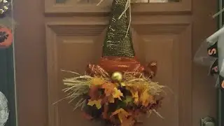 Gnomo otoñal decoracion para tu puerta #gnomos