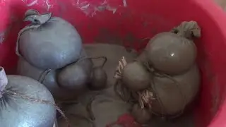 Гном из цемента своими руками.