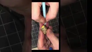 Polymer Clay Pineapples tutorial. #fruit #clay #polymerclay #pineapples #miniatureart #clayart