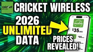 Cricket Wireless plans 2026 unlimited data price