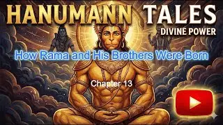 🕉️ 13 How Rama and His Brothers Were Born #hanuman #viral #trending #youtube @blackhandfitness34
