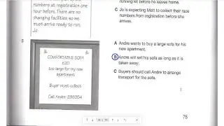 LIVE: PET 8 &ndash; Test 4 Reading Part 1 Tips & Explanation