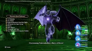 DQ11S - Overweening Pride (all Draconian, no healing)