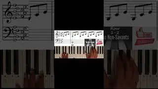 Moonlight Sonata Row 1 Measure 2 by Beethoven A Note By Note Piano Sheet Music Guide #shorts