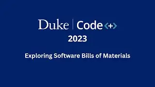 Exploring Software Bills of Materials