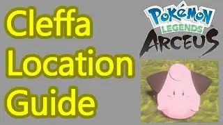 Pokemon Legends: Arceus Cleffa Location Guide, how to catch a Cleffa
