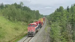 Q10141 07 - CN 3115W @ Mile 137.3 CN Edson Sub (Bickerdike, AB)