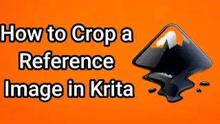 Как обрезать исходное изображение в Krita